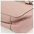 Borsa a mano Gancini in pelle rosa argento Auth 176491 di Salvatore Ferragamo - vista 12