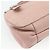 Borsa a mano Gancini in pelle rosa argento Auth 176491 di Salvatore Ferragamo - vista 13