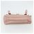 Borsa a mano Gancini in pelle rosa argento Auth 176491 di Salvatore Ferragamo - vista 9