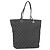 Borsa Tote GG Canvas Gucci Nera Argento 31243 Auth 176607 Nero