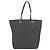 Borsa Tote GG Canvas Gucci Nera Argento 31243 Auth 176607 Nero - vista 2