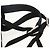 Zaino PRADA in nylon nero argento Auth 175381 - vista 15