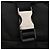 Zaino PRADA in nylon nero argento Auth 175381 - vista 22