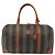 Pequin Borsa Boston in tela Pecan FENDI PVC marrone nero Auth yk20237 - vista 2
