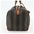 Pequin Borsa Boston in tela Pecan FENDI PVC marrone nero Auth yk20237 - vista 4