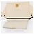Céline Borsa a mano Trapeze CELINE in tela e pelle 2 in 1 oro beige Auth BA12121A D'oro - vista 18
