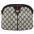 Borsa a Spalla Gucci GG Supreme Sherry Line PVC Blu Navy Oro 98 02 047 Auth 175634 D'oro - vista 2
