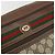 Bolsa Gucci GG Supreme Web Sherry Line em PVC bege e dourado 56 02 088 Auth am11288 - vista 14