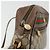 Bolsa Gucci GG Supreme Web Sherry Line em PVC bege e dourado 56 02 088 Auth am11288 - vista 15