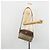 Bolsa Gucci GG Supreme Web Sherry Line em PVC bege e dourado 56 02 088 Auth am11288 - vista 25