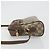 Bolsa Gucci GG Supreme Web Sherry Line em PVC bege e dourado 56 02 088 Auth am11288 - vista 5