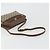Bolsa Gucci GG Supreme Web Sherry Line em PVC bege e dourado 56 02 088 Auth am11288 - vista 7
