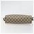 Bolsa Gucci GG Supreme Web Sherry Line em PVC bege e dourado 56 02 088 Auth am11288 - vista 9