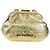 Borsa a spalla Cloud Coin in pelle Balenciaga oro 618915 Auth YKZ1511A - vista 2