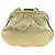 Borsa a spalla Cloud Coin in pelle Balenciaga oro 618915 Auth YKZ1511A - vista 3