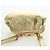 Borsa a spalla Cloud Coin in pelle Balenciaga oro 618915 Auth YKZ1511A - vista 6