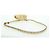 Borsa a spalla Cloud Coin in pelle Balenciaga oro 618915 Auth YKZ1511A - vista 7