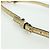 Borsa a spalla Cloud Coin in pelle Balenciaga oro 618915 Auth YKZ1511A - vista 9