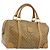 Céline Borsa a mano in tela Macadam CELINE PVC Beige Oro Auth ka3954 D'oro