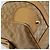 Céline Borsa a mano in tela Macadam CELINE PVC Beige Oro Auth ka3954 D'oro - vista 13