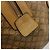 Céline Borsa a mano in tela Macadam CELINE PVC Beige Oro Auth ka3954 D'oro - vista 14