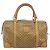 Céline Borsa a mano in tela Macadam CELINE PVC Beige Oro Auth ka3954 D'oro - vista 2
