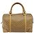 Céline Borsa a mano in tela Macadam CELINE PVC Beige Oro Auth ka3954 D'oro - vista 3