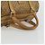 Céline Borsa a mano in tela Macadam CELINE PVC Beige Oro Auth ka3954 D'oro - vista 7