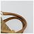 Céline Borsa a mano in tela Macadam CELINE PVC Beige Oro Auth ka3954 D'oro - vista 8