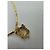 Collana dorata plissettata vintage Givenchy D'oro - vista 10
