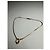 Collana dorata plissettata vintage Givenchy D'oro - vista 4