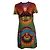 Vestido Volcano encantado de Valentino Multicolor