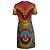 Vestido Volcano encantado de Valentino Multicolor - vista 3
