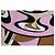 Emilio Pucci, grafisch bedruckter Rollkragenpullover Pink Mehrfarben - Ansicht 7