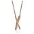 Pendente Atlas X in diamante in oro rosa Tiffany & Co. - vista 2
