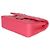 Timeless Kleine klassische Double Flap Tasche aus rosa gestepptem Lammleder von Chanel Pink - Ansicht 6
