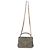 Borsa universitaria media in pelle di pecora taupe con monogramma Saint Laurent Marrone - vista 5
