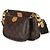 Louis Vuitton Kaki Monogramma Tela Multi Pochette Accessori Marrone - vista 3
