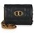 Borsa a catena Micro Miss Caro in pelle di vitello Macrocannage nera Christian Dior - vista 8