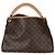 Louis Vuitton Monogram Canvas Artsy MM Marrone - vista 2