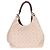 Hobo Carmel in Monogram Mahina Crema di Louis Vuitton Beige - vista 2