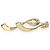 Spilla Nota Musicale Paloma Picasso in Oro Giallo Tiffany & Co.