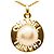 Chanel Goldplattierter Logo-Halskette Golden - vista 2
