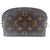 Pochette Cosmetica Monogram Louis Vuitton Marrone - vista 2