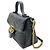 Borsa in pelle nera GG Marmont di Gucci Nero - vista 2