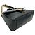 Borsa in pelle nera GG Marmont di Gucci Nero - vista 4
