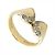 18K Gelbgoldring mit Diamant von Tiffany & Co.