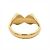 18K Gelbgoldring mit Diamant von Tiffany & Co. - Ansicht 4