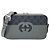 Borsa a Spalla Gucci Cutout Interlocking G Marrone Nero
