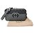 Borsa a Spalla Gucci Cutout Interlocking G Marrone Nero - vista 8